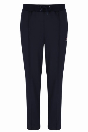 Blue Fila Cigarette Fit Men Sweatpants | 9862XYHSL