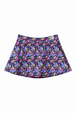 Multicolor Fila MSGM Knitted Women Co-ords | 2640QESNF