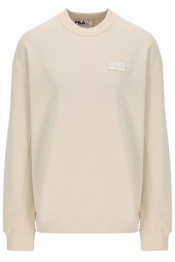 Beige Fila Trev With Seam Details Men Tracksuits | 7581PCSXA