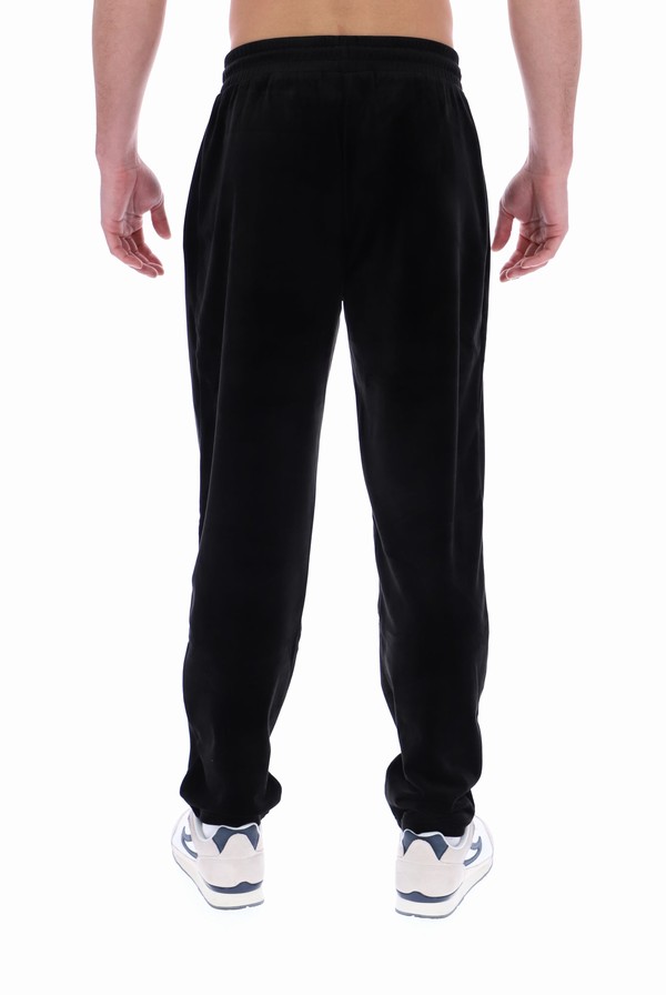 Black Fila Falken Velour Men Tracksuits | 5704UQXTG
