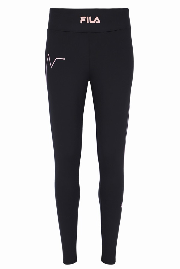 Black Fila Freya Women Co-ords | 9586MSCQF
