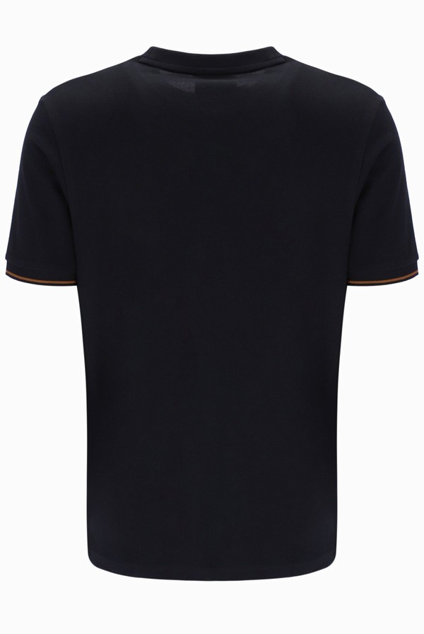Black Fila Taddeo Men T-shirts | 3906IVDSR
