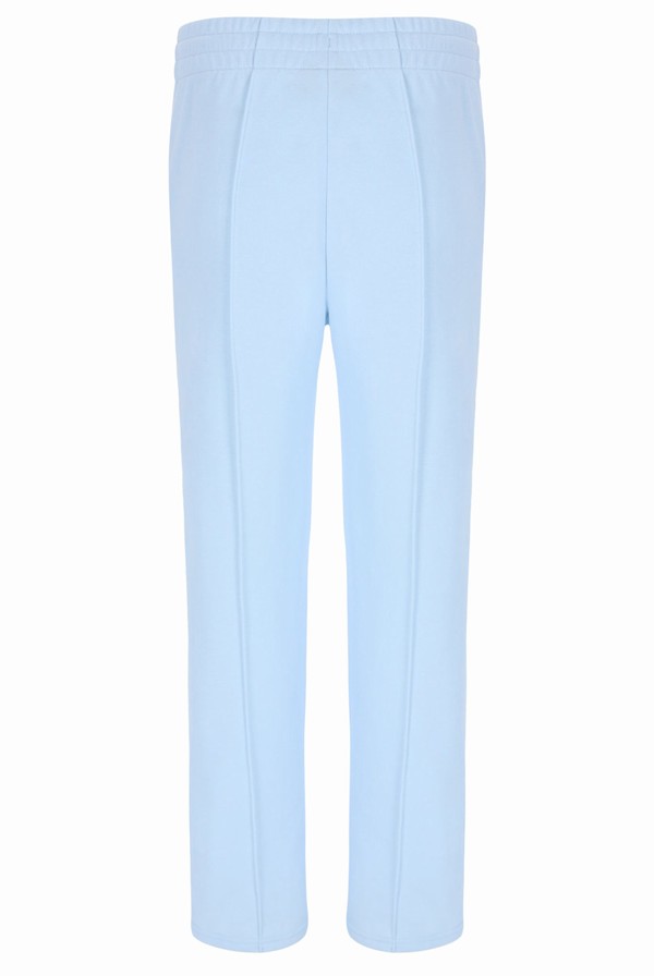 Blue Fila Brei Pintuck Open Hem Women Bottoms | 8215ESOUI
