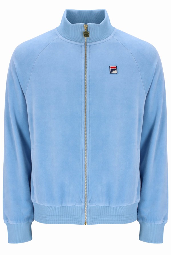 Blue Fila Eddie Men Track Top | 4513DPOLE
