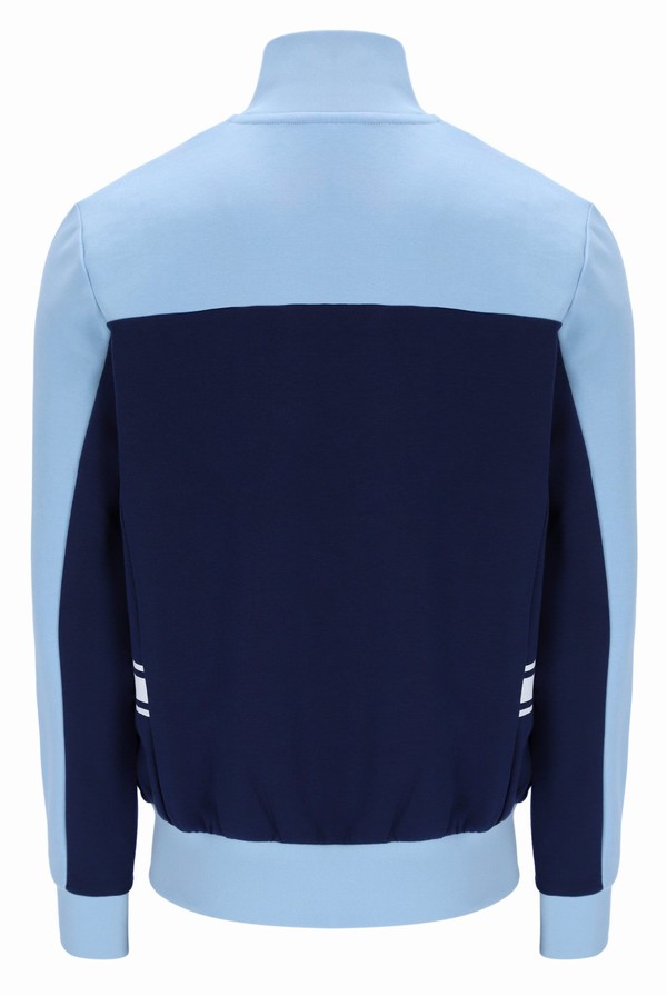 Blue Fila Gavin Colour Block Men Tracksuits | 6724QUGLR