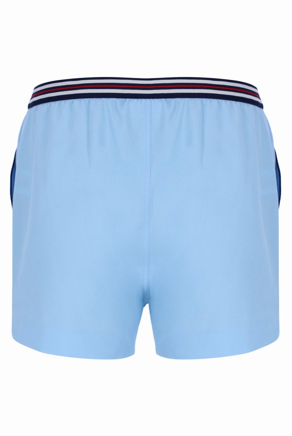 Blue Fila Hightide 4 Terry Pocket Stripe Men Shorts | 3172WMIBR