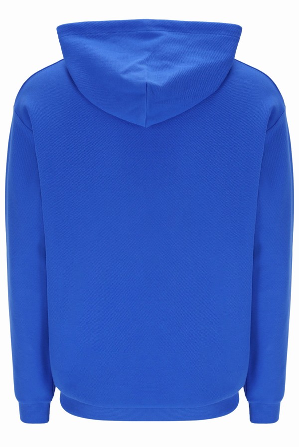 Blue Fila Liam Crew Men Hoodie | 9765JXCNE
