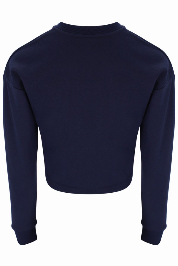 Blue Fila Monique Cropped Women Co-ords | 8941XWLBS