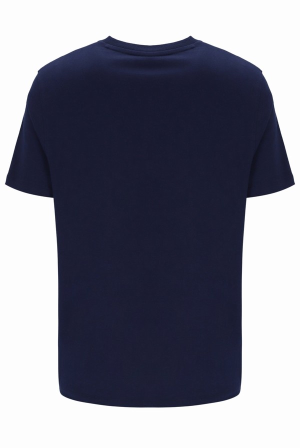 Blue Fila Riggs Pocket Men T-shirts | 5389IAZQY