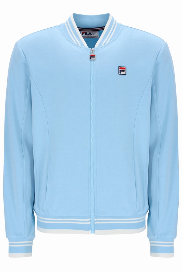 Blue Fila Settanta 2 Men Track Top | 7401IWKZP
