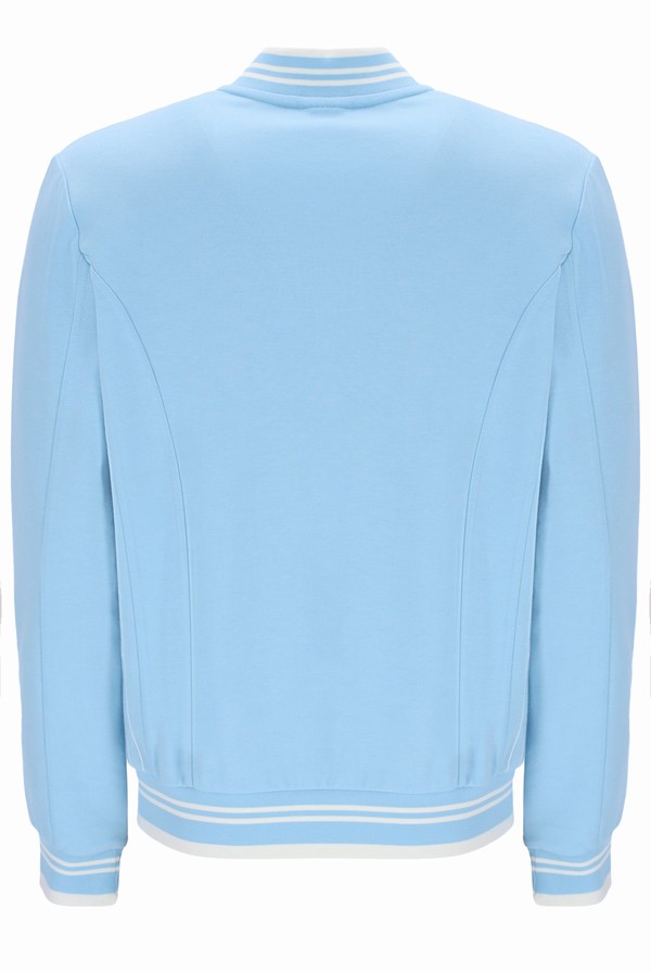 Blue Fila Settanta 2 Men Track Top | 7401IWKZP