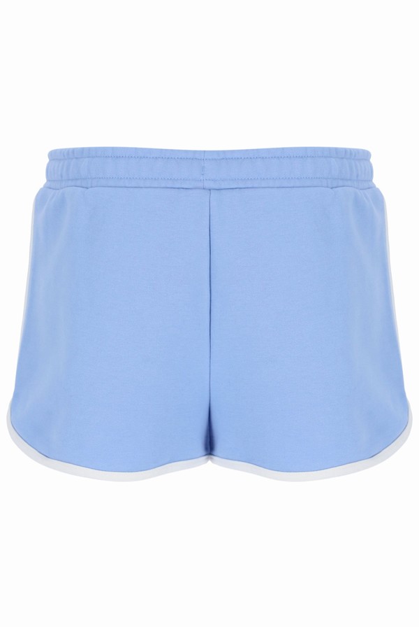 Blue Fila Spade Piping Logo Women Co-ords | 0958AUKSB