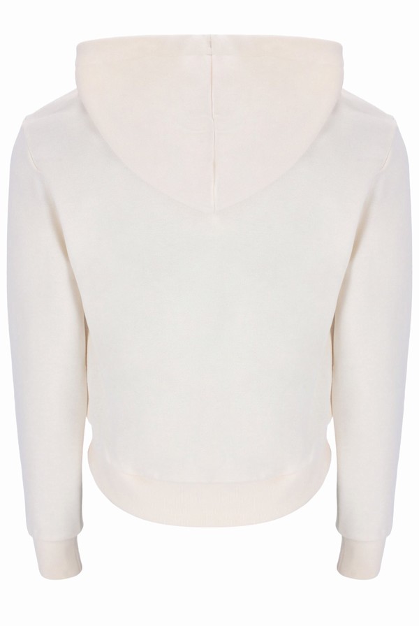 Cream Fila Kelley Boxy Women Hoodie | 1462QIDVO