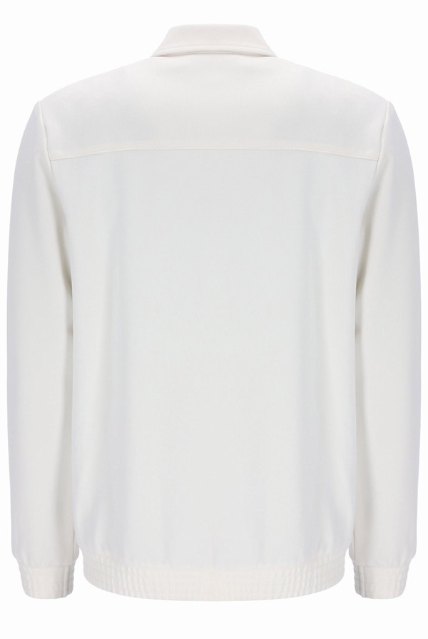 Cream Fila Maddox Smart Men Track Top | 5913IYDVO