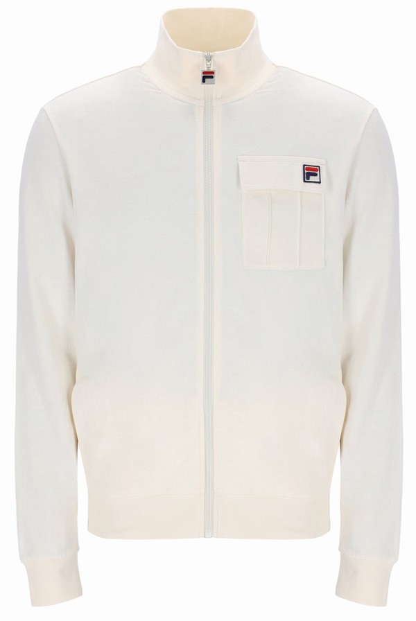 Cream Fila Micah Cargo Pocket Men Tracksuits | 1863GWFKU