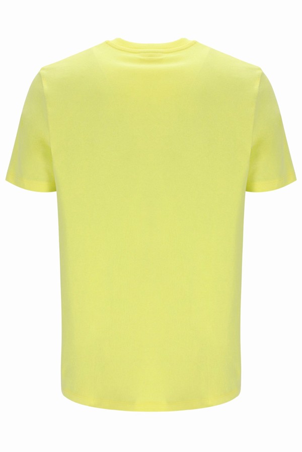 Green Fila Fratel Organic Graphic Men T-shirts | 3827EZTAV