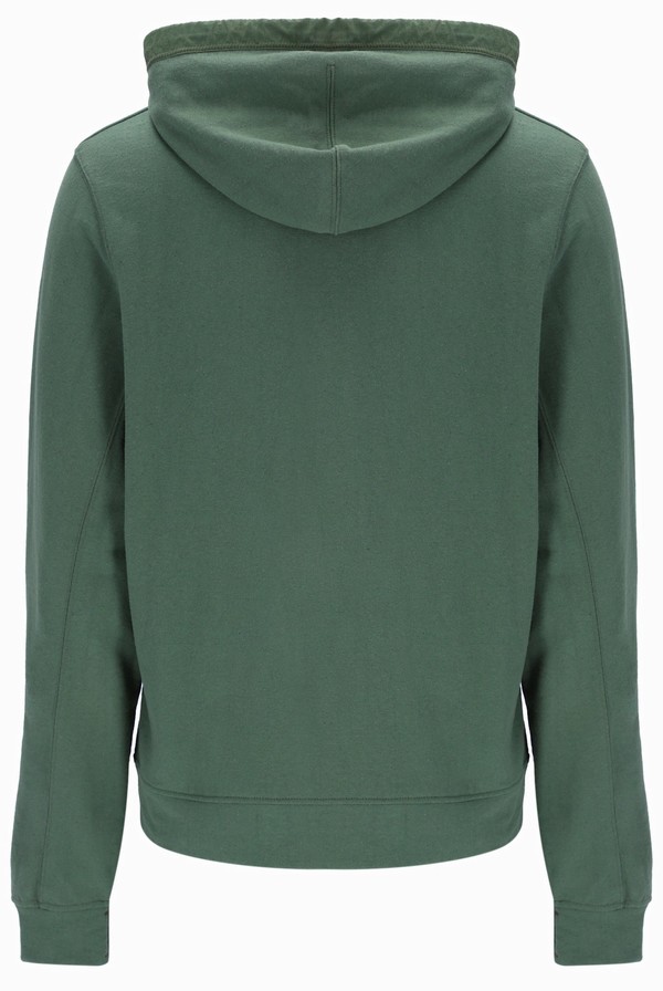 Green Fila Solo Sweat Men Hoodie | 8471XUKTL