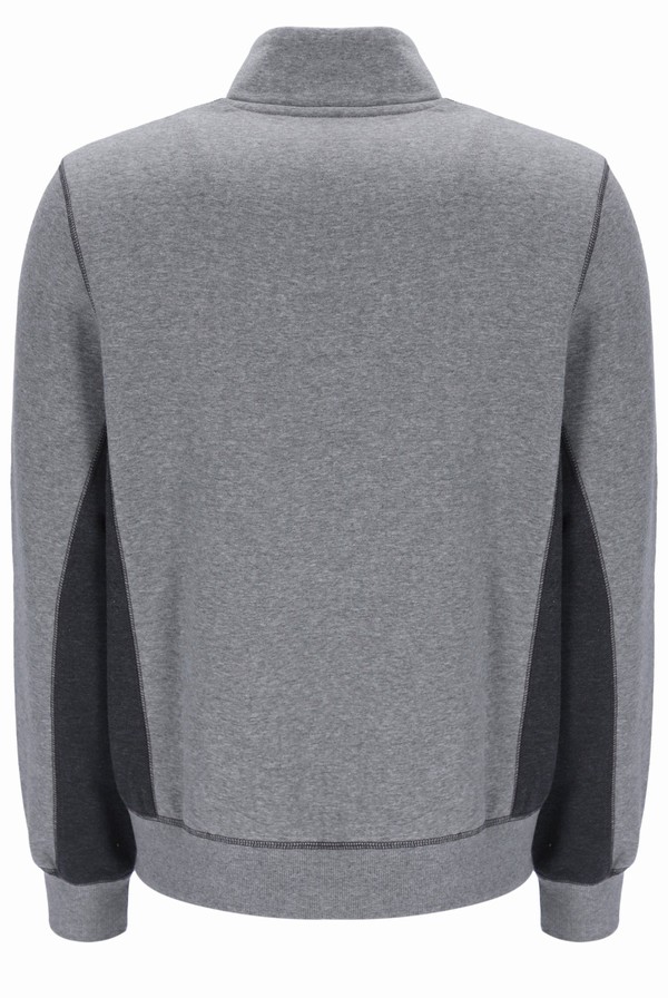 Grey / Grey Fila Taylor 1/2 Zip Men Tracksuits | 3079KFBIA