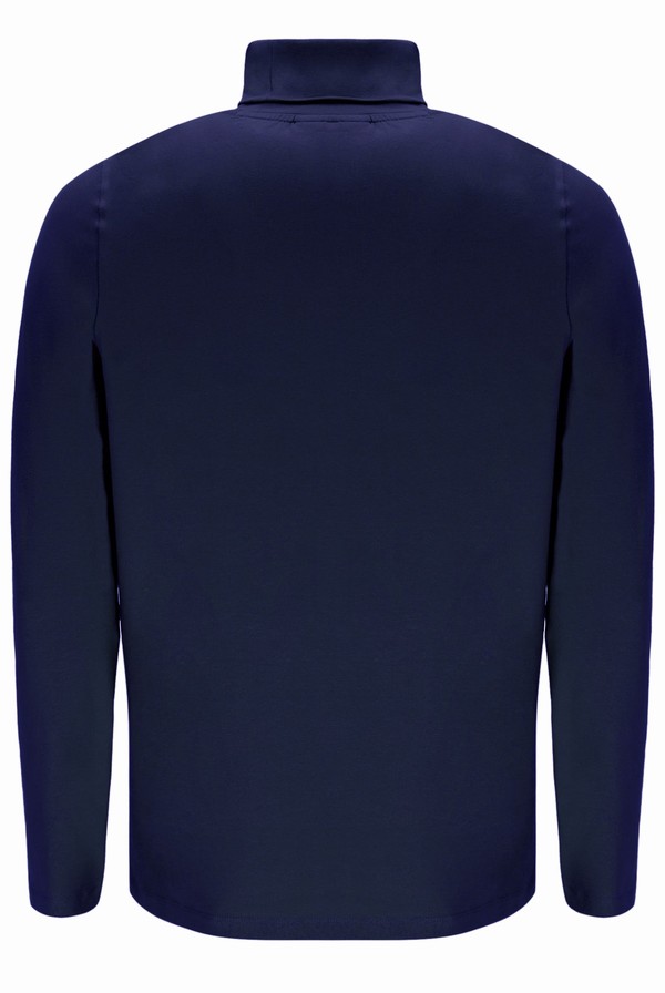 Navy Fila 19th Classic Roll Neck Men Sweatshirts | 3056WMSXP