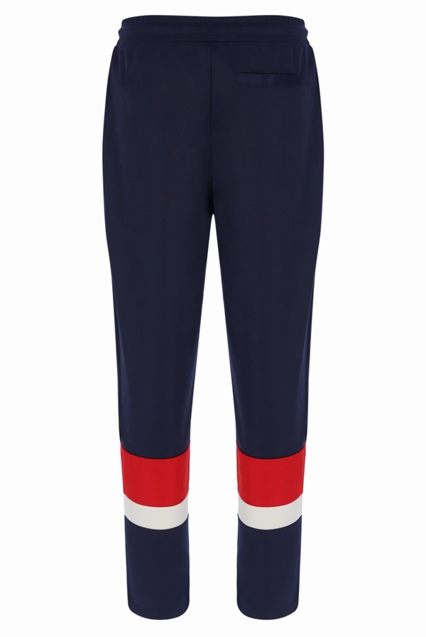 Navy Fila Andre Colour Blocked Men Tracksuits | 5871WIKZV