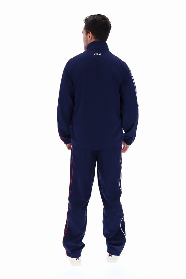 Navy Fila Eclip Heritage Men Tracksuits | 9745CMRGZ