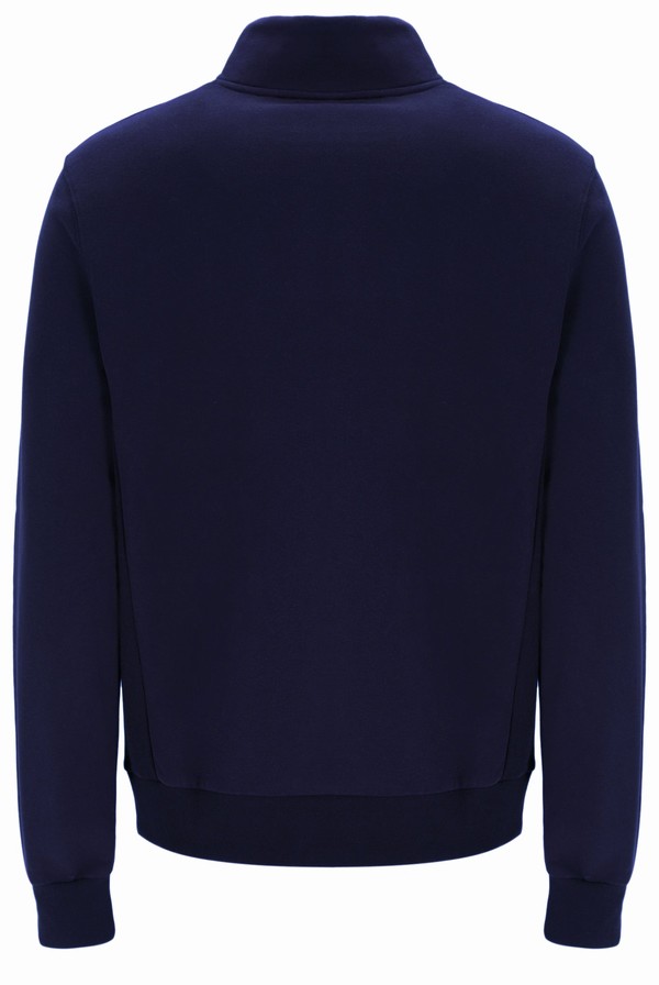 Navy Fila Weston Half Zip Men Tracksuits | 3574MDSLK