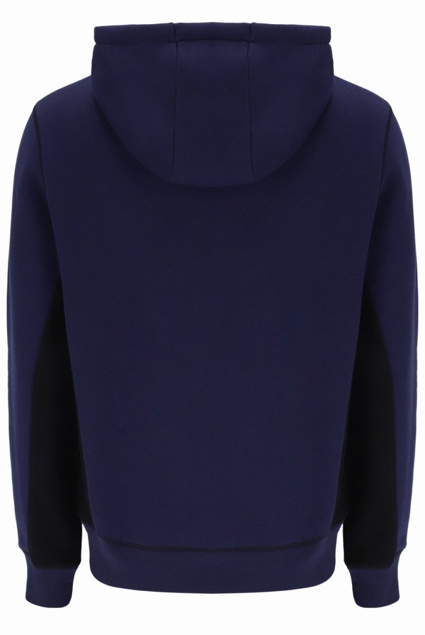 Navy / Black Fila Mick Zip Through Men Hoodie | 3074JKXNY