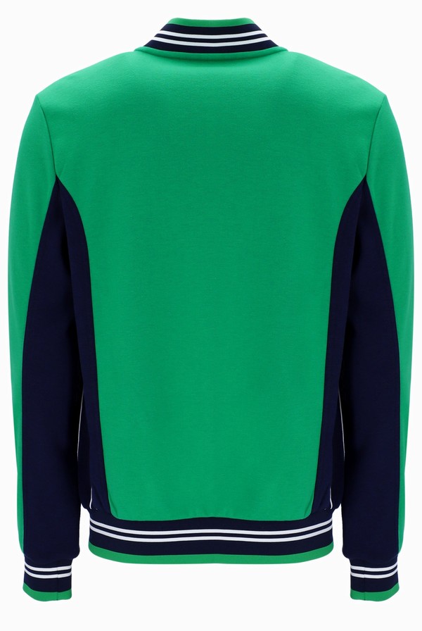 Navy / White Fila Settanta Baseball Men Jackets | 5896KCPXA