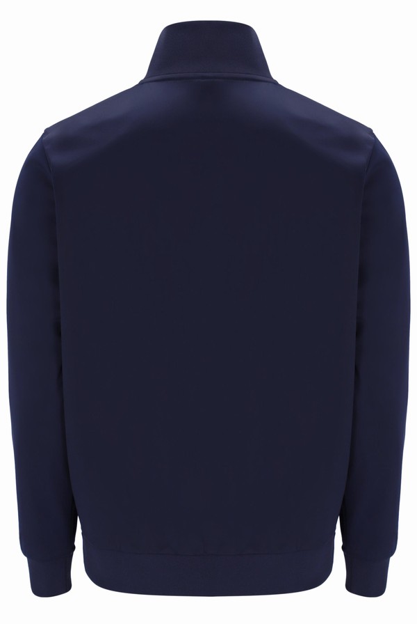 Navy / White / Pink Fila Conrad Colour Block Men Track Top | 5948FBMEK