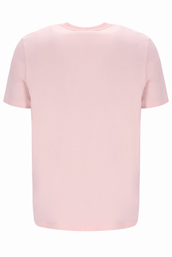 Pink Fila Dax Sleeve Women T-shirts | 7801ZRHAT