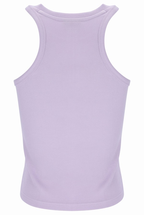 Pink Fila Hilde Racer Cropped Women Vest | 0391OZQXY
