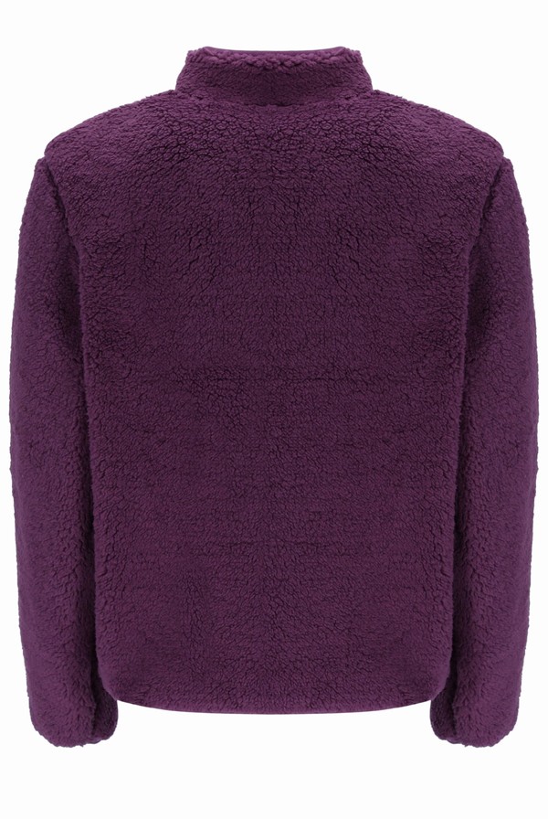 Purple Fila Cormac Tonal Zip Through Fleece Men Sweatshirts | 8273FRTEO