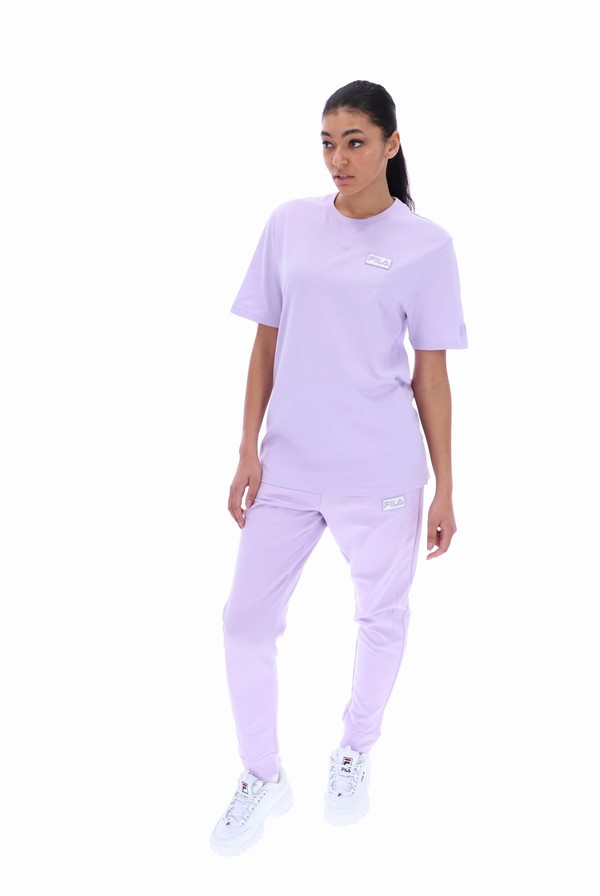 Purple Fila Owen Sweat With Seam Details Men Sweatpants | 1542FEGJS
