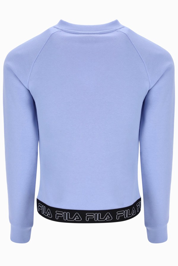 Purple Fila Reina Raglan Women Sweatshirts | 4609OGWRX