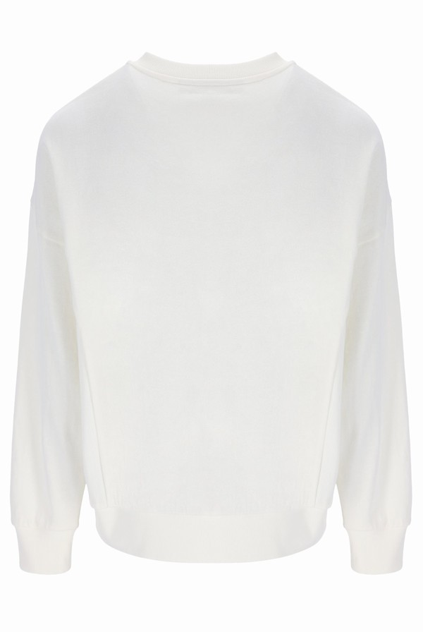 White Fila Hope Crew Women Co-ords | 5270BRHOP
