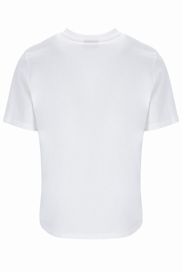 White Fila Nori Boxy Pocket Women T-shirts | 2507RYKTO