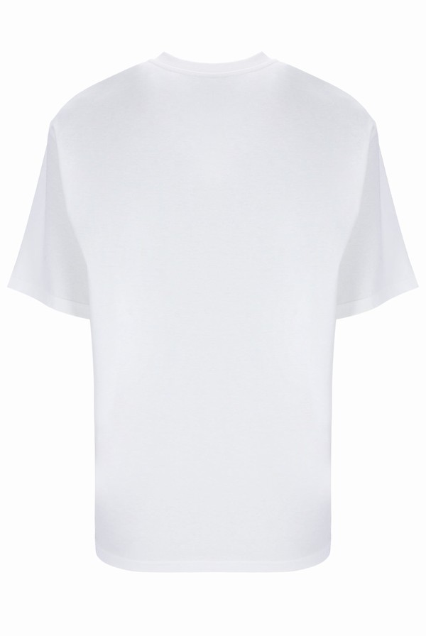 White Fila TALA Oversized  Women T-shirts | 4108BKLNP