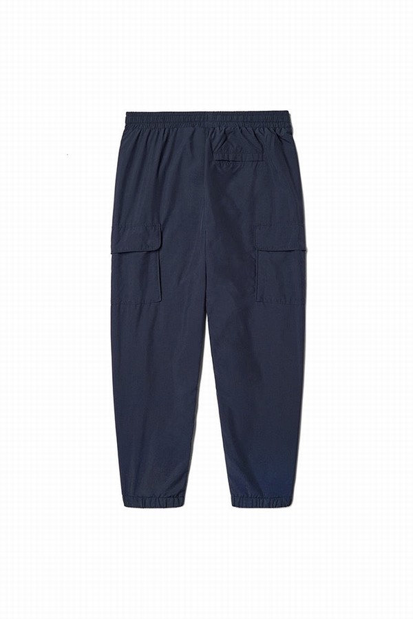 White / Navy Fila Bicolor Men Bottoms | 6538SDVWN