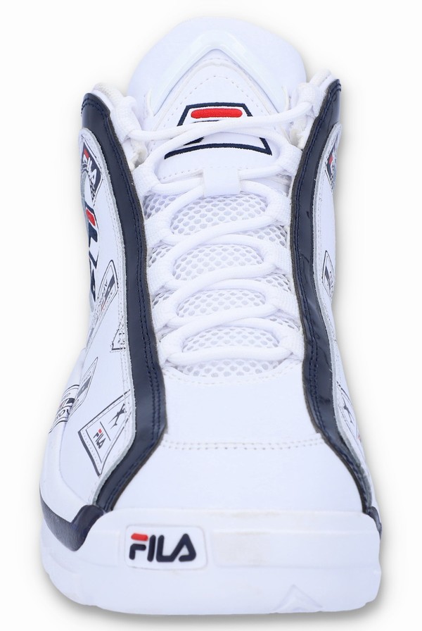 White / Navy / Red Fila Grant Hill 2 On Vacation Men Trainers | 7014FCZTB